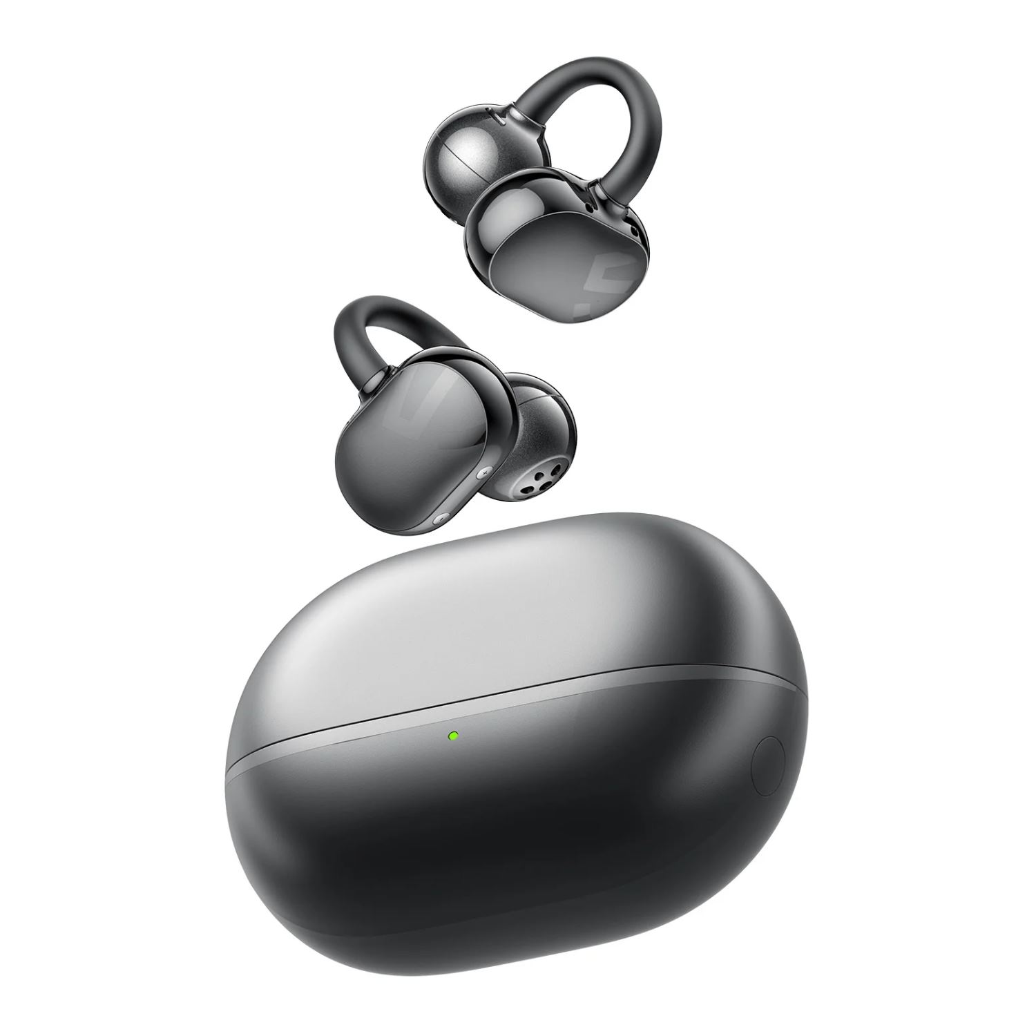 Audífono Soundpeats Pop Clip Negro 30h con anc IPX4