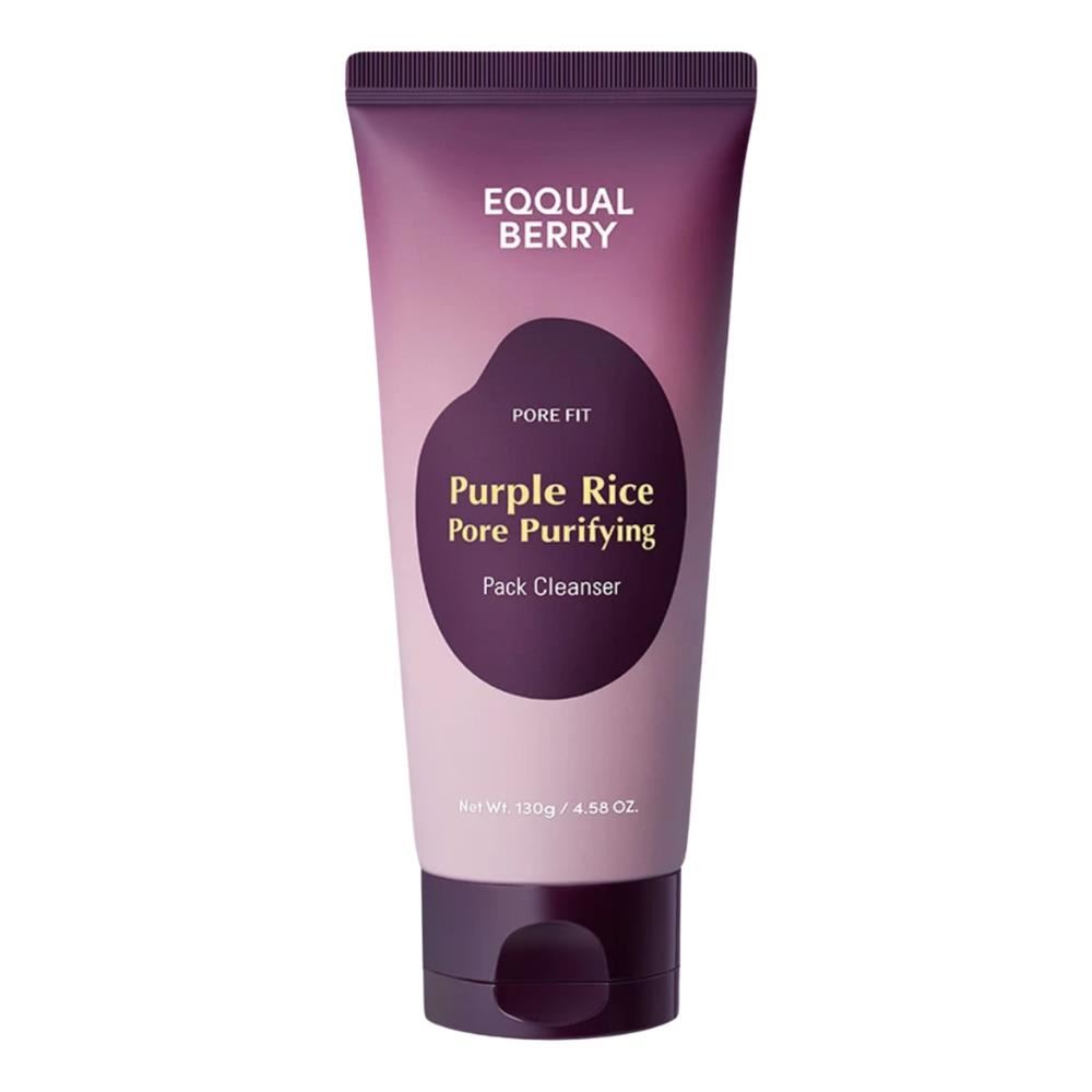 Eqqualberry Purple Rice Pore Purifying Pack Cleanser 130g