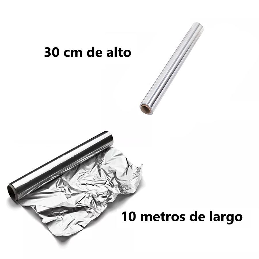 Papel aluminio de cocina de 10 metros OEM