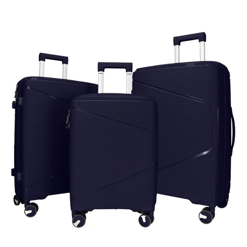 Set de Maleta de viaje PP 20 - 24 - 28 pulgadas - Negro