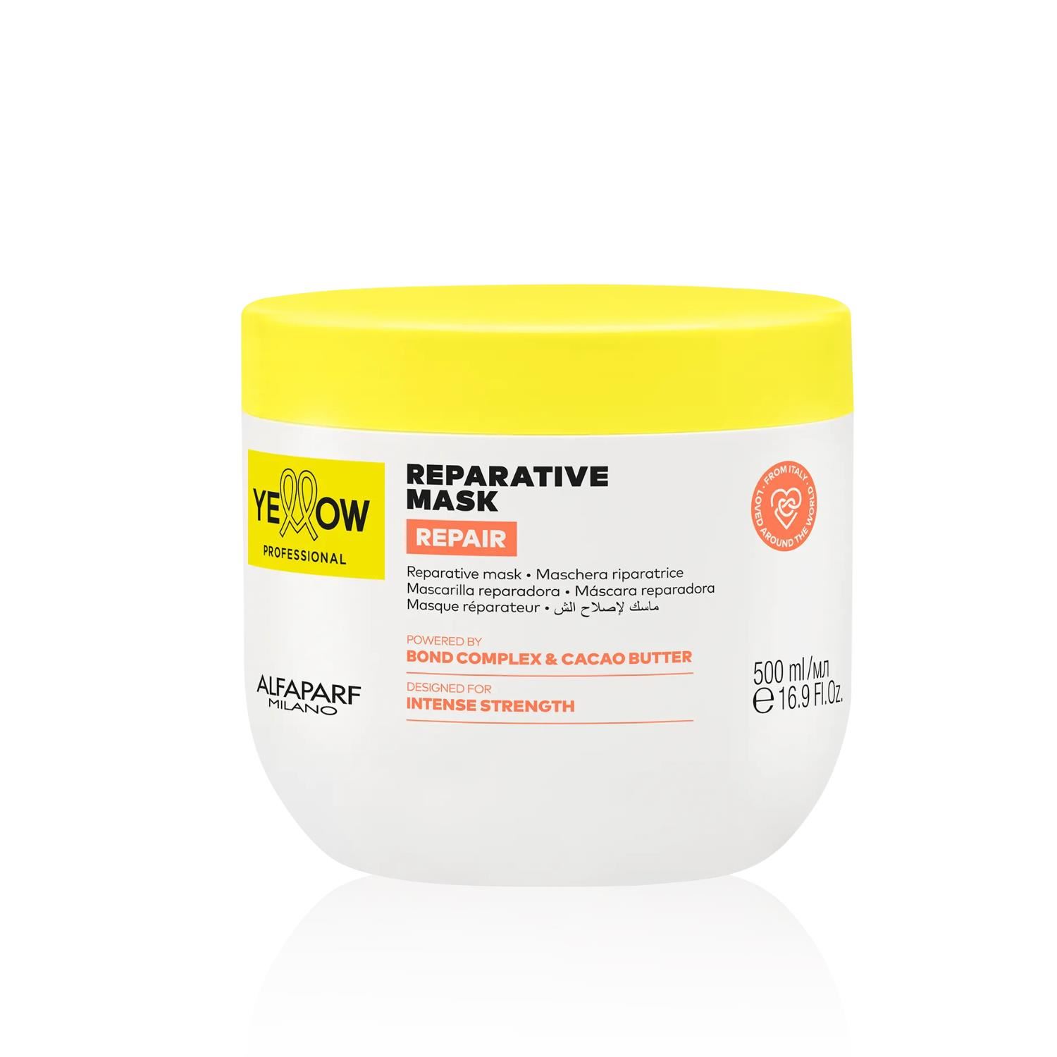 Alfaparf Milano Yellow Professional Reparative Mask - Repair 500 ml