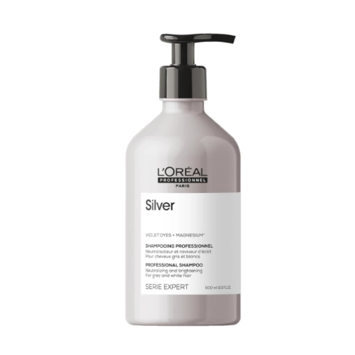 Silver Violet Dyes Magnesium Shampoo L’Oréal Professionnel 500 ml