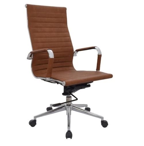 SILLA DE OFICINA PRESIDENCIAL ERGONÓMICA OV-BOSS  CUERO