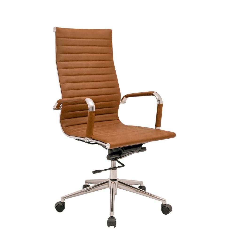 SILLA DE OFICINA PRESIDENCIAL ERGONÓMICA - BOSS MARRÓN
