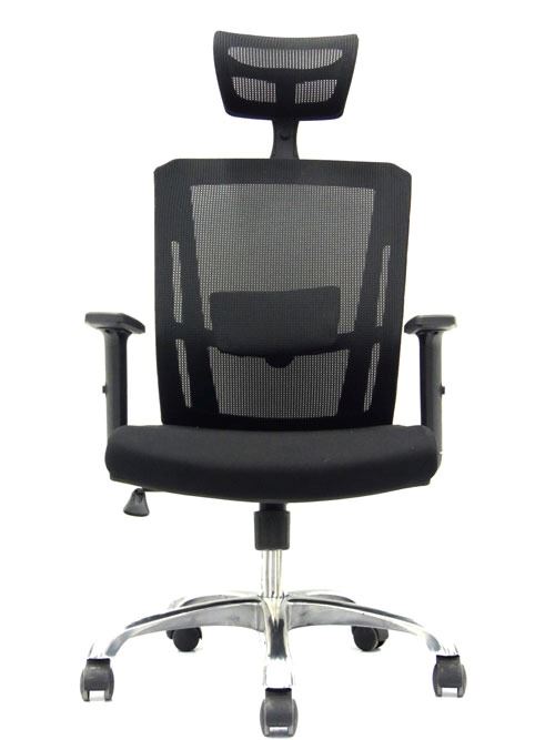 SILLA DE OFICINA PRESIDENCIAL ERGONÓMICA OV-DELPHI-II MALLA NEGRO