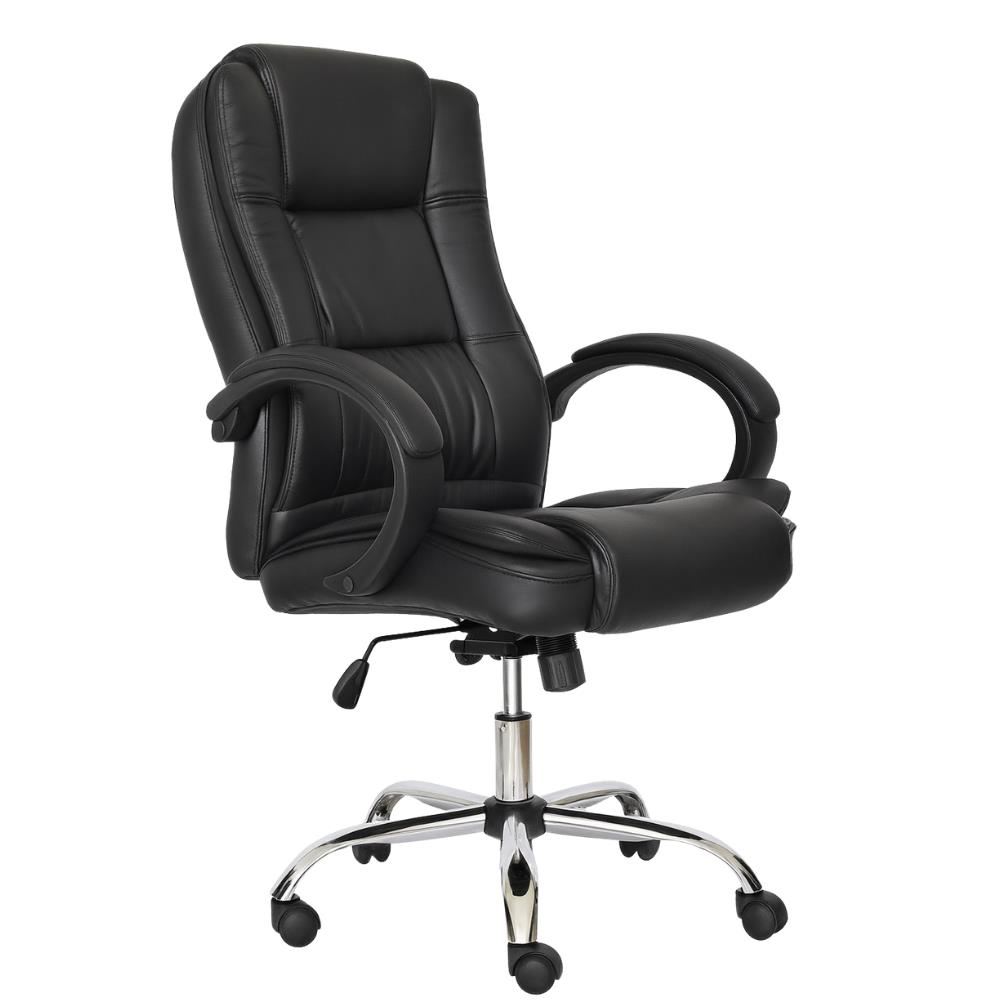 SILLA DE OFICINA PRESIDENCIAL ERGONÓMICA - LEXUSHM NEGRO