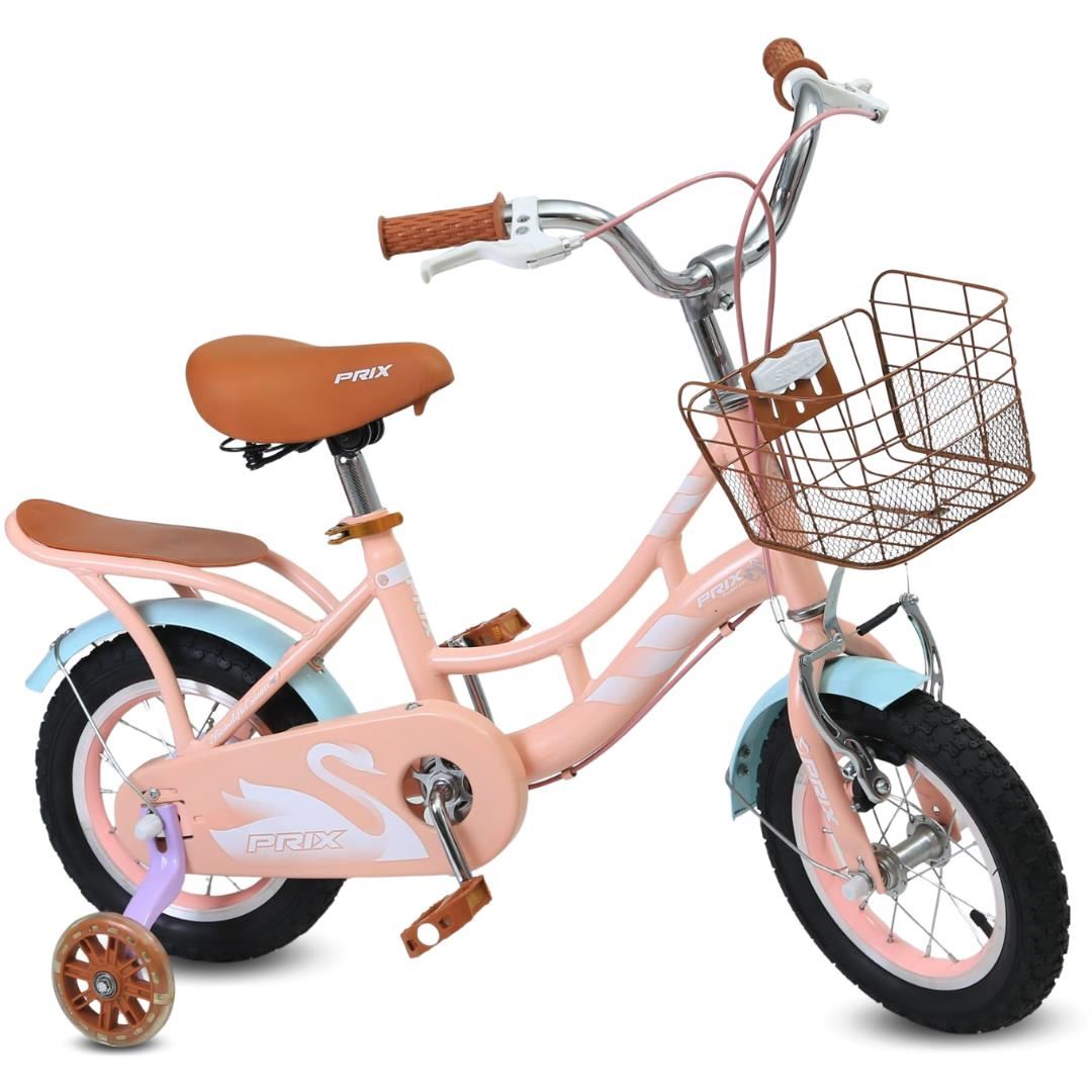Bicicleta Para Niña Aro 12 «PRIX DELUXE» Rose/Lila