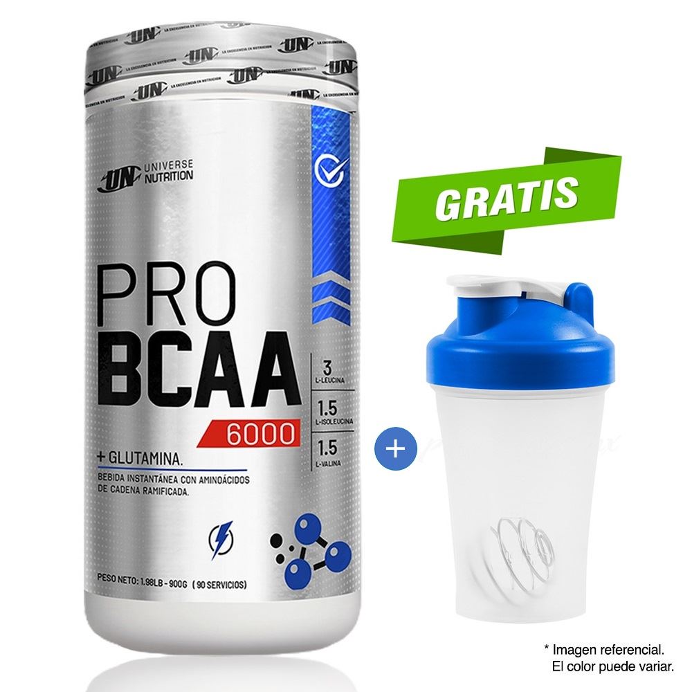 BCAA´S 1 KG UN AMINOÁCIDOS CITRUS PUNCH + SHAKER