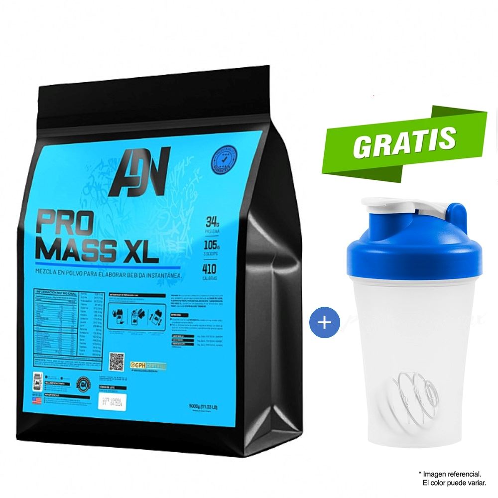 Mass Gainer ADN Nutrition Pro Mass XL 3kg Vainilla