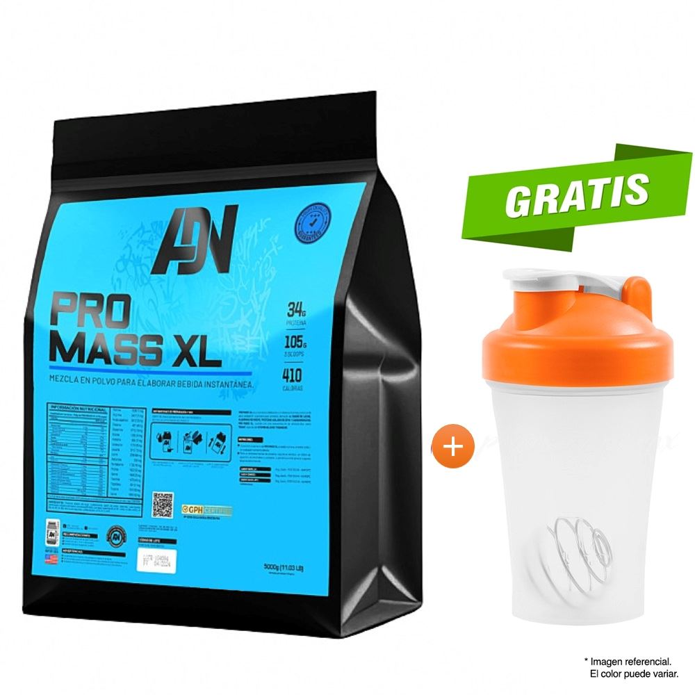 PRO MASS XL PROTEÍNA 5 KG VAINILLA + SHAKER