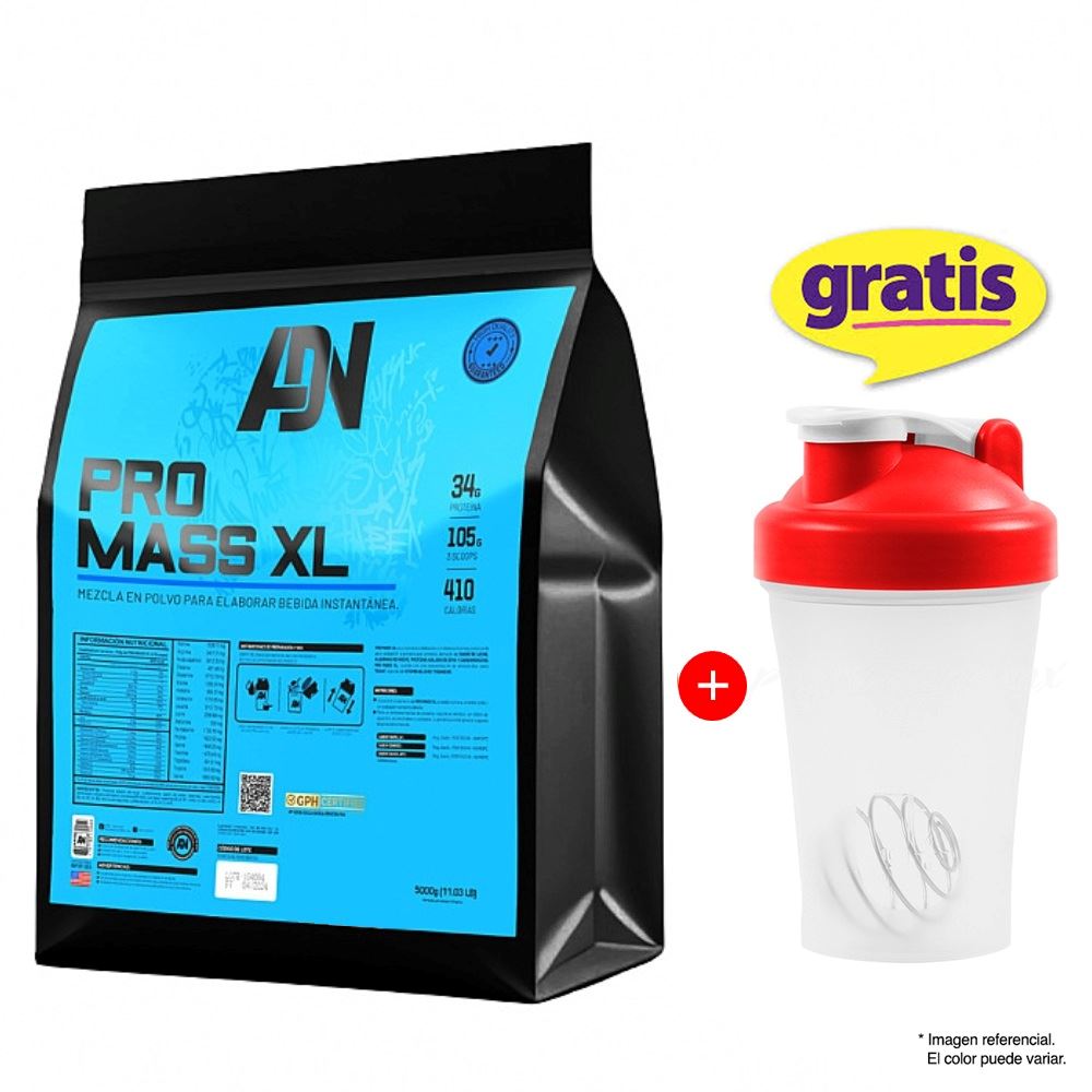 Proteína Suero de Leche ADN Pro Mass XL 5 Kg Chocolate
