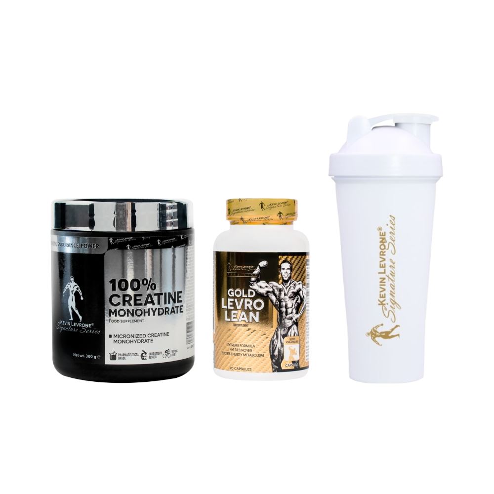 Termogénico Gold LevroLean 30 caps. + Creatina 300 gr.
