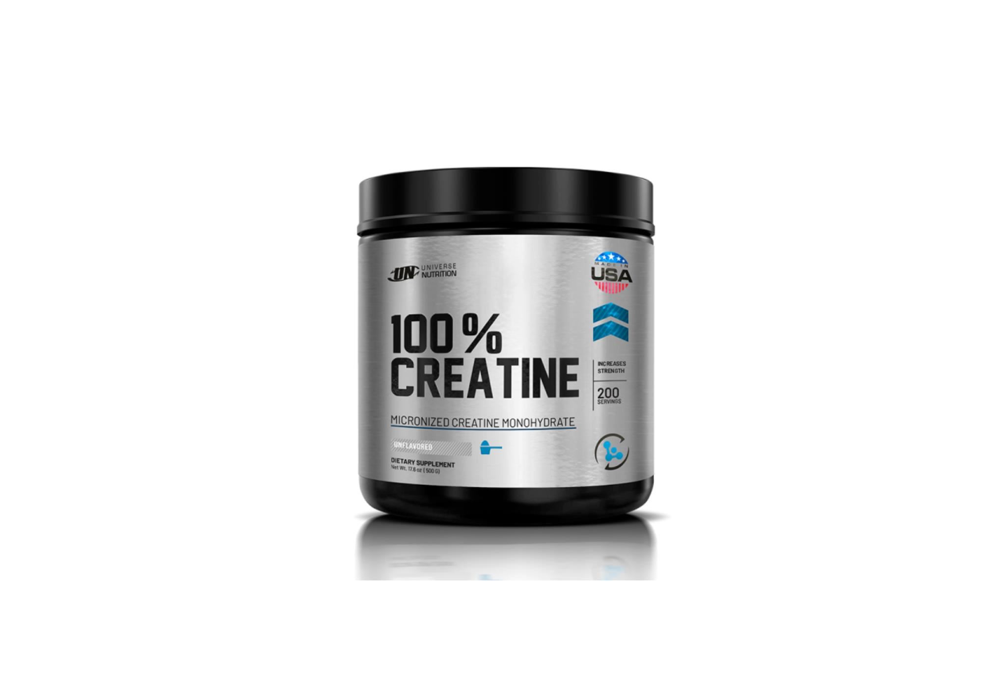 100% CREATINA MONOHIDRATADA 500 GR UNIVERSE NUTRITION