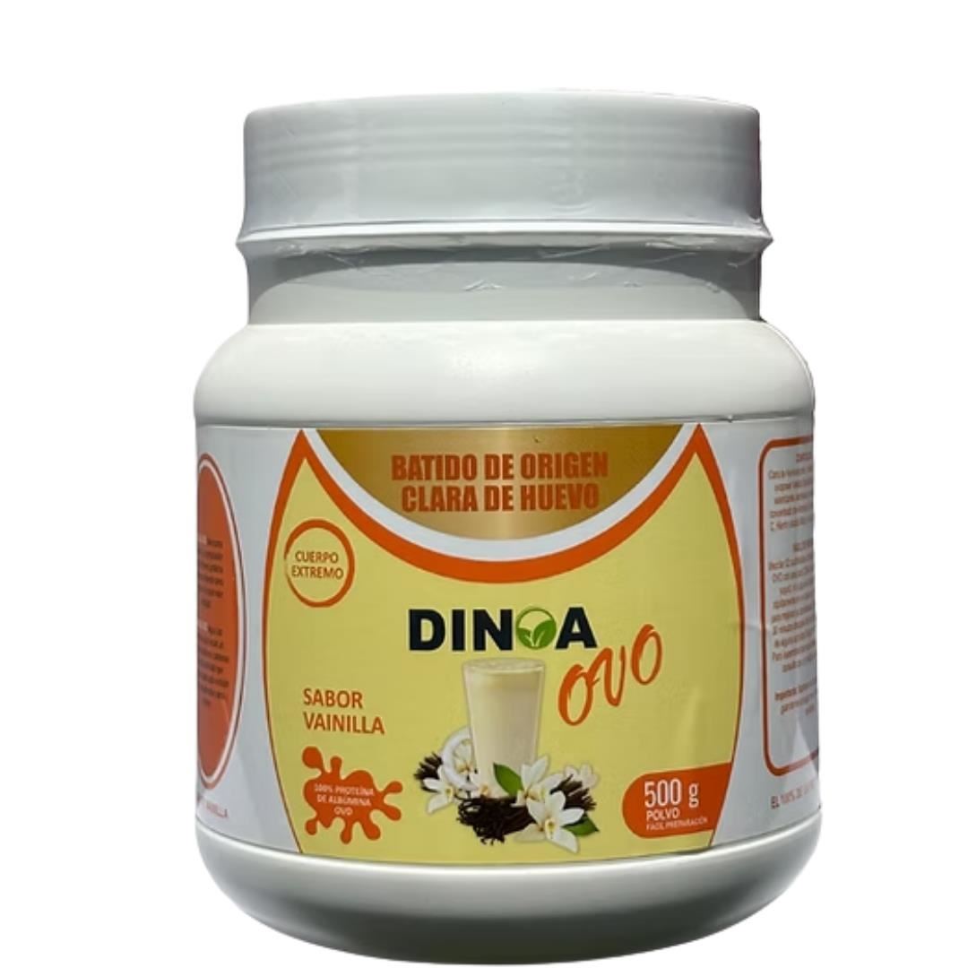 Dinoa Ovo (Clara de Huevo Vainilla) Pote de 500gr