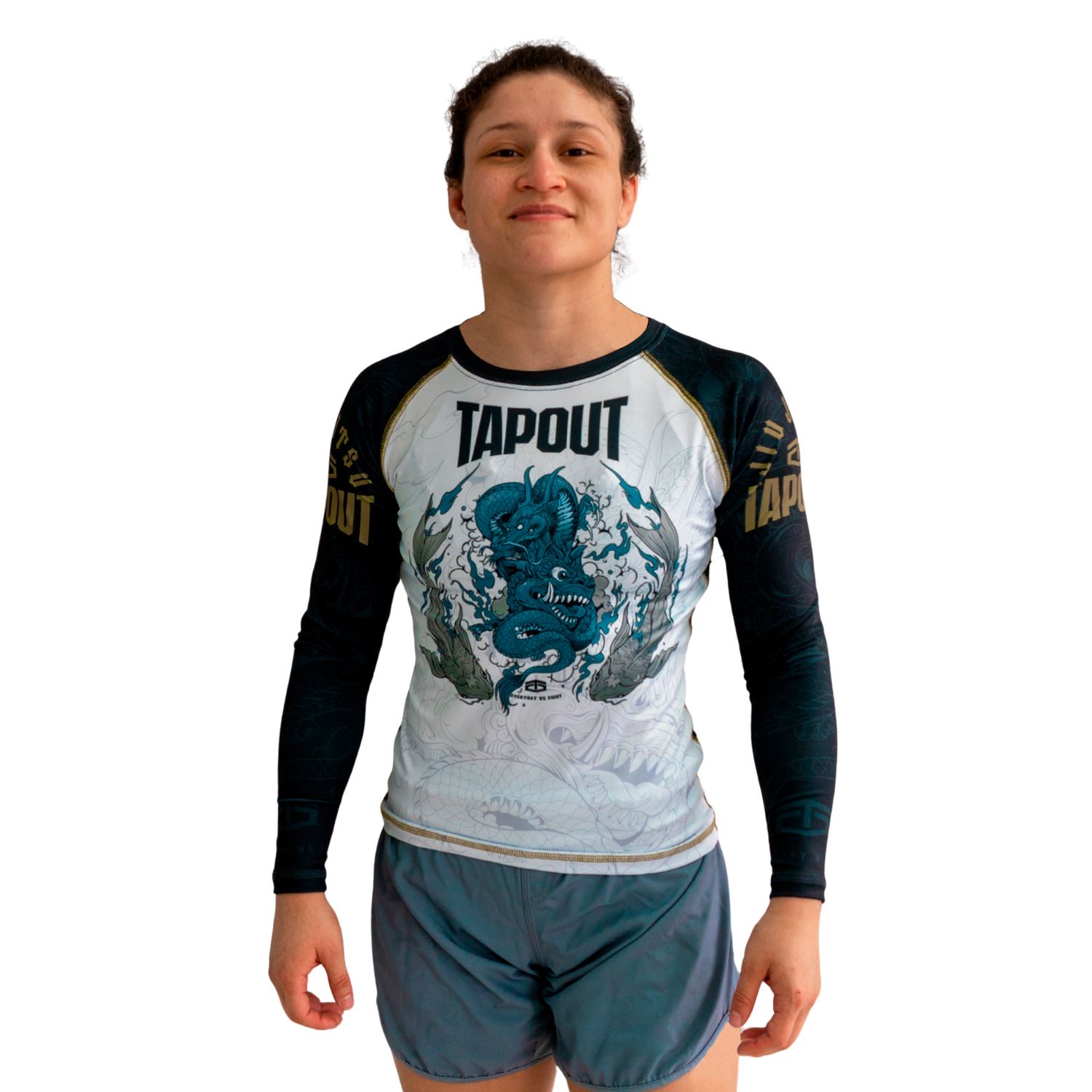RASHGUARD MANGA LARGA MUJER TAPOUT PROUDLY