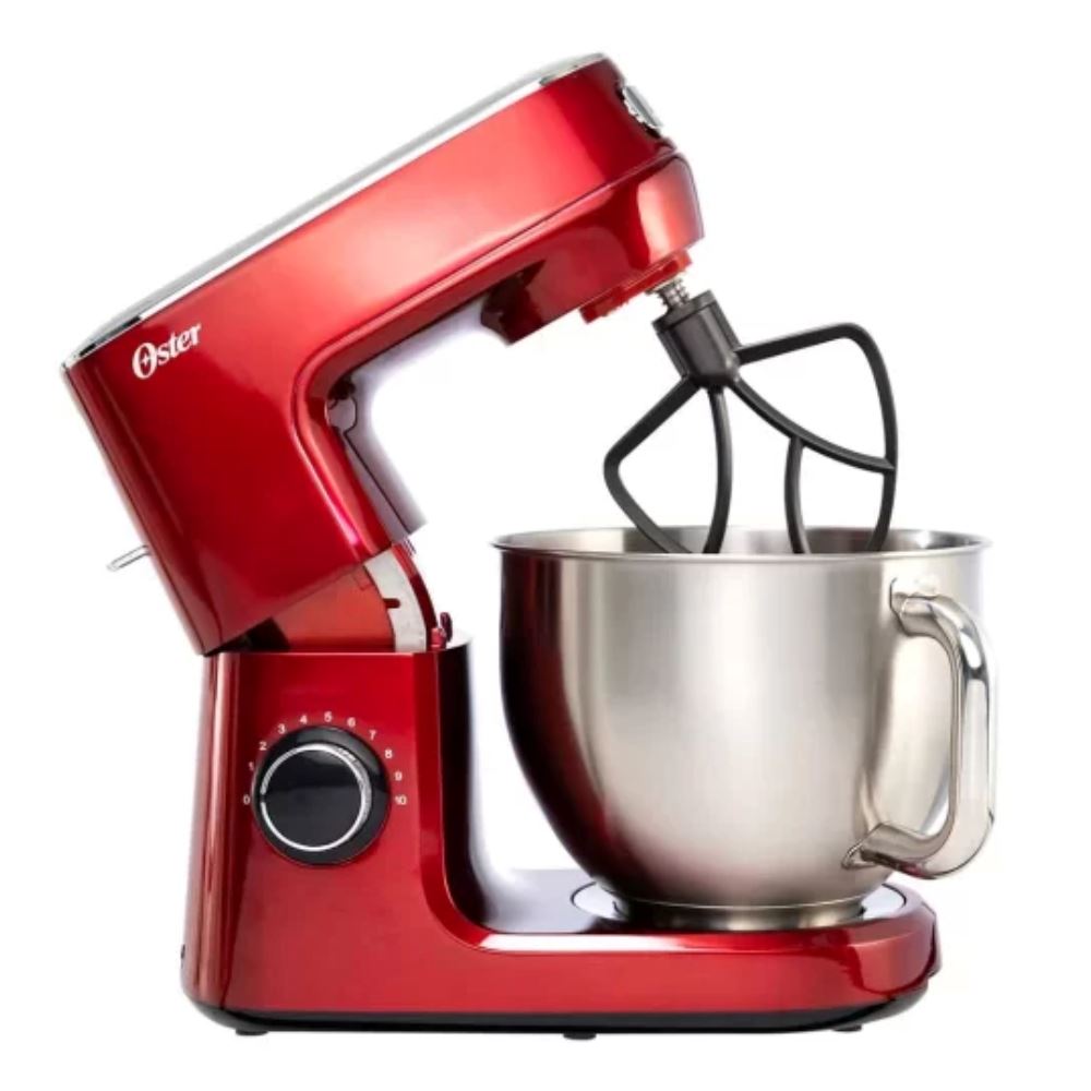 Batidora Oster FPSTSMPL3R 053 Planetaria 5.2L Motor 1000W Color Rojo