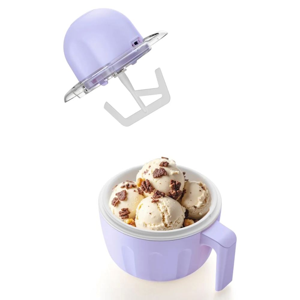 Máquina de Helados Recco RCE-GELATO500M 250ml con Recetario y Cuchara