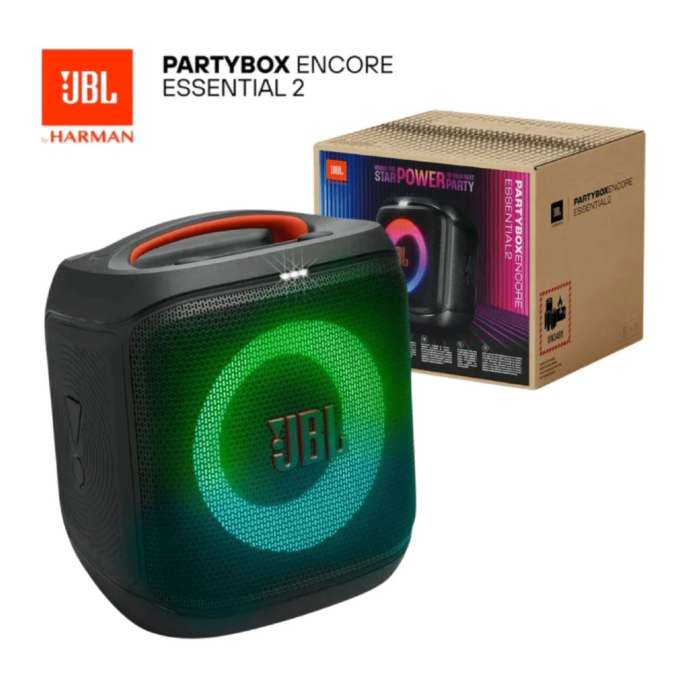 Parlante JBL PartyBox Encore Essential 2 Bluetooth 100W Negro