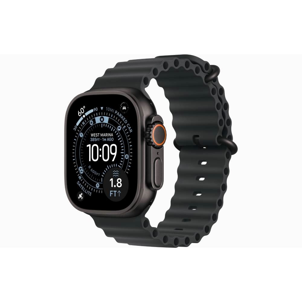 Apple Watch ULTRA 3, 49mm GPS + CELL, Black Titanium Black Ocean Band
