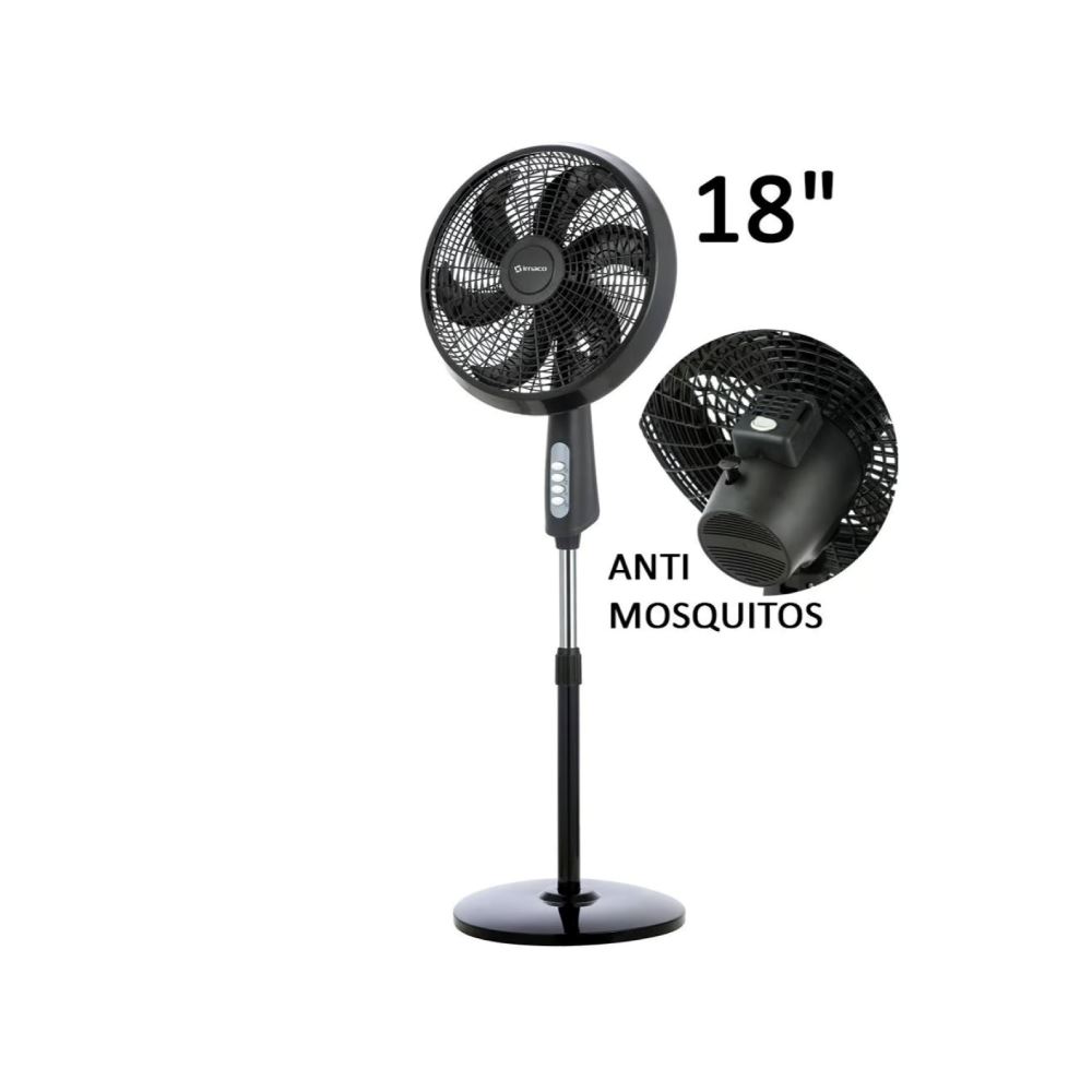 Ventilador Pedestal 18″ antimosquitos 85w FSM7518MK Imaco