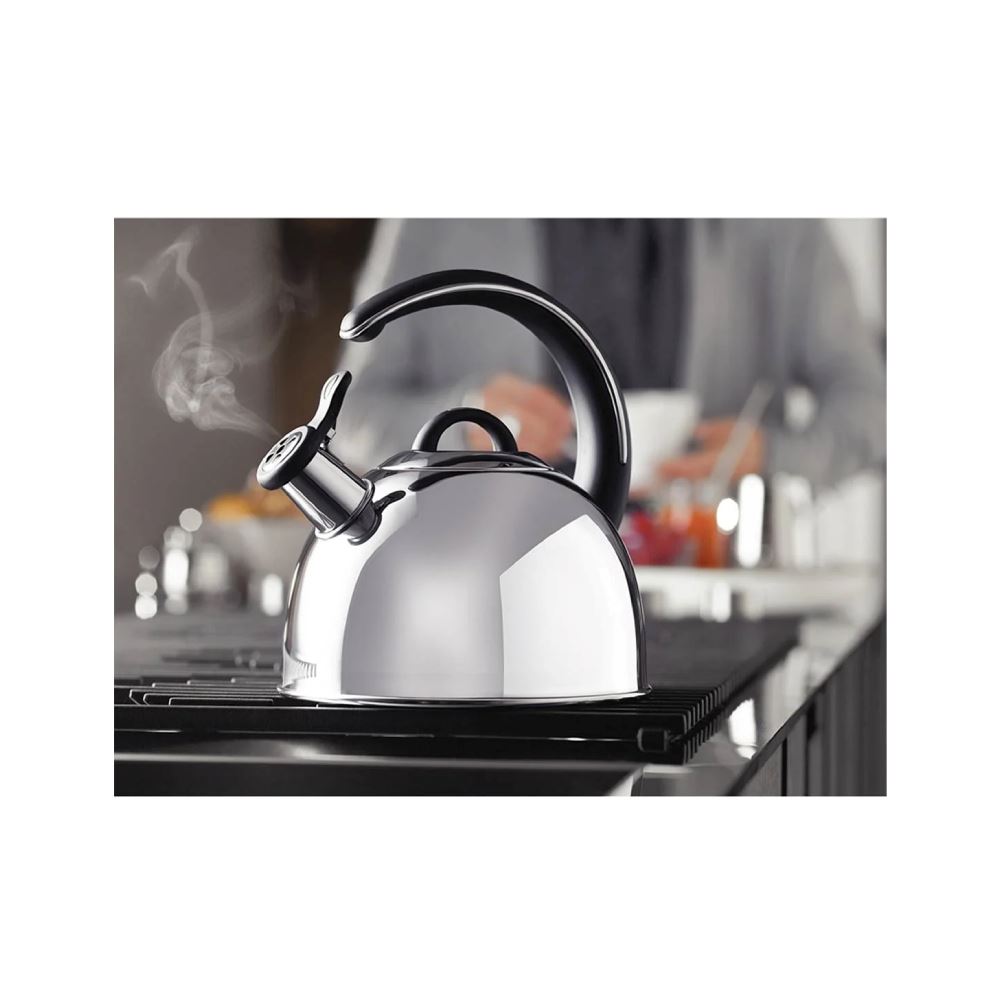 TETERA TRAMONTINA ACERO. INOX CAP. 3.35 L