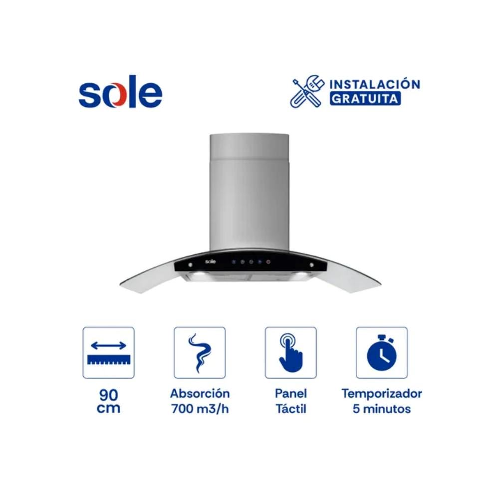 Campana Extractora Venus Classic Sole 90cm TURE84CO