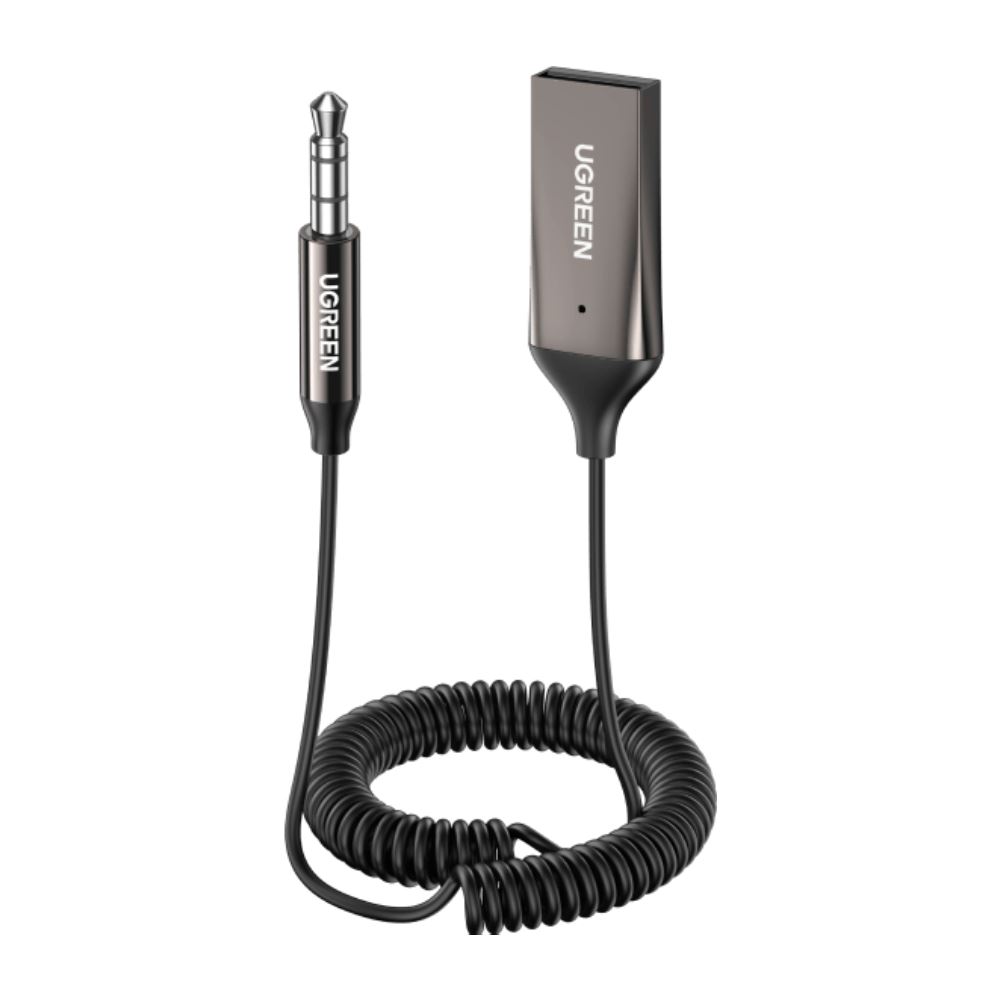 Receptor de Audio Ugreen Bluetooth 5.0 Jack 3.5mm Auxiliar Auto radio