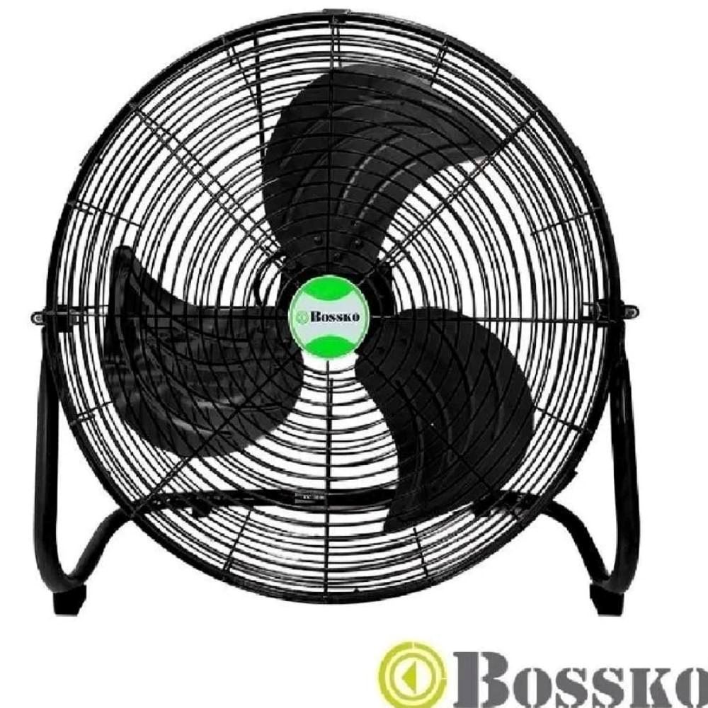 Ventilador de Piso Bossko BK-8226VP 250 Watts 18" Negro