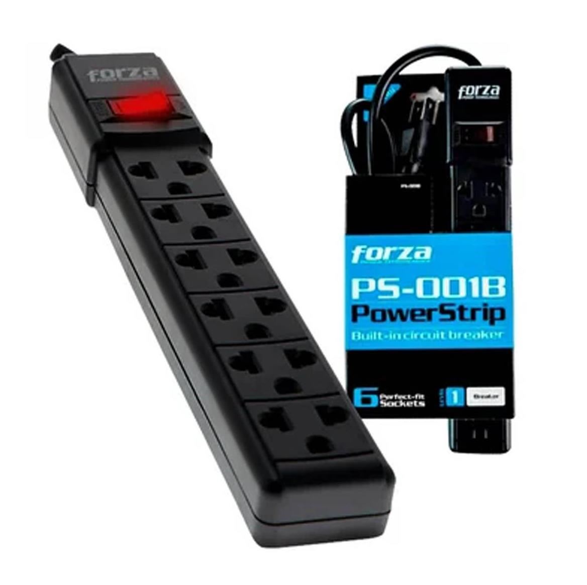 Forza Supresor De Picos Regleta De 6 Tomas Fps-001b
