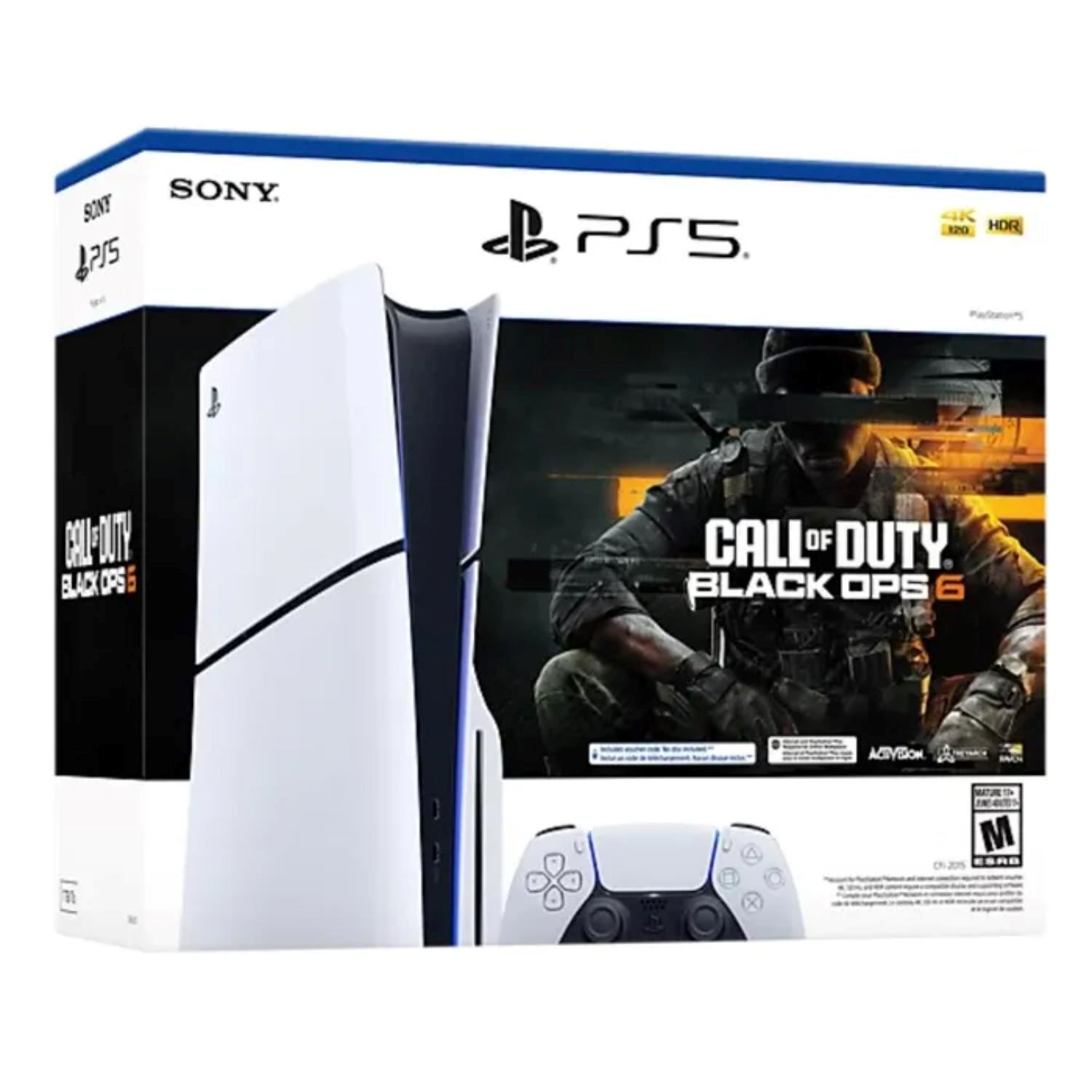 Consola PS5 Slim con Lectora + Call of Duty: Black Ops 6 Bundle