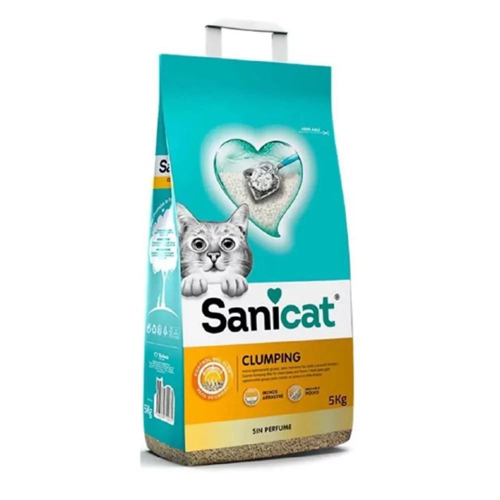 Sanicat Clumping Arena Sanitaria Aglomerante para gatos 5KG