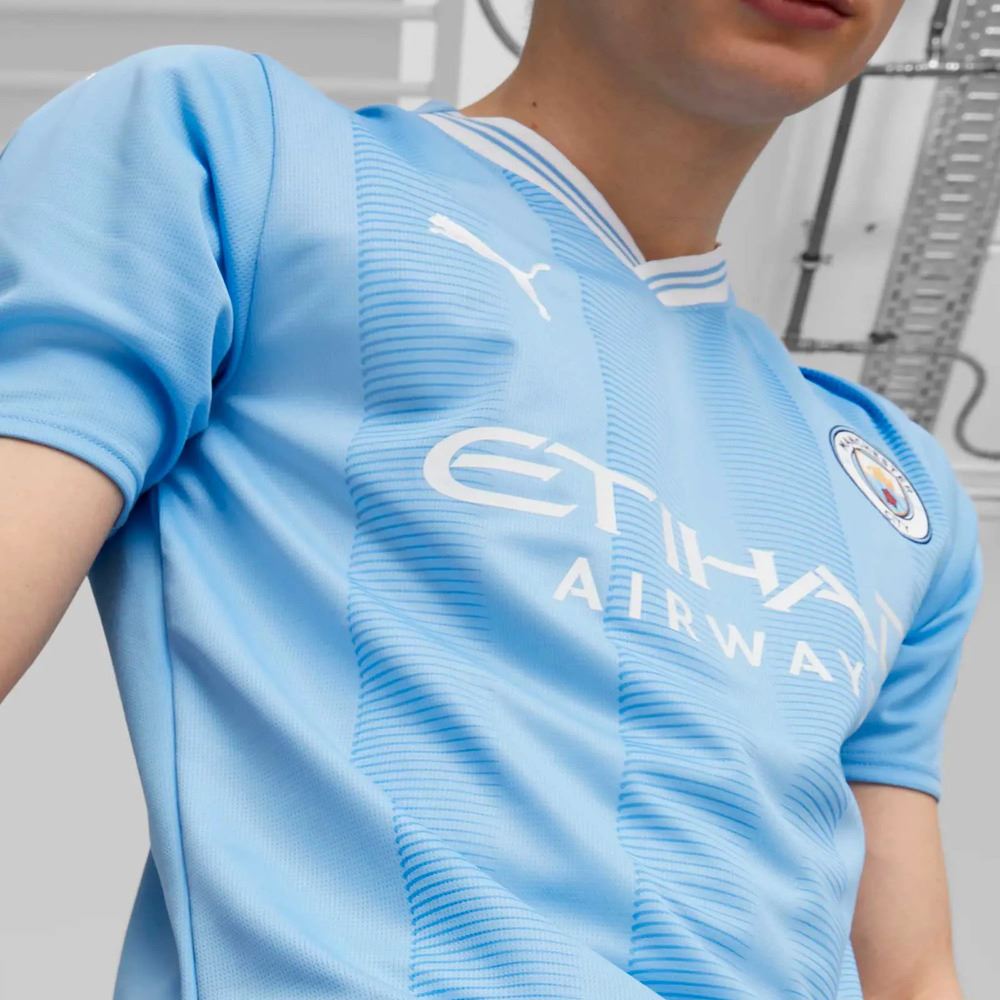 Camiseta Manchester City F.C. 2023-2024 Puma Original Hombre
