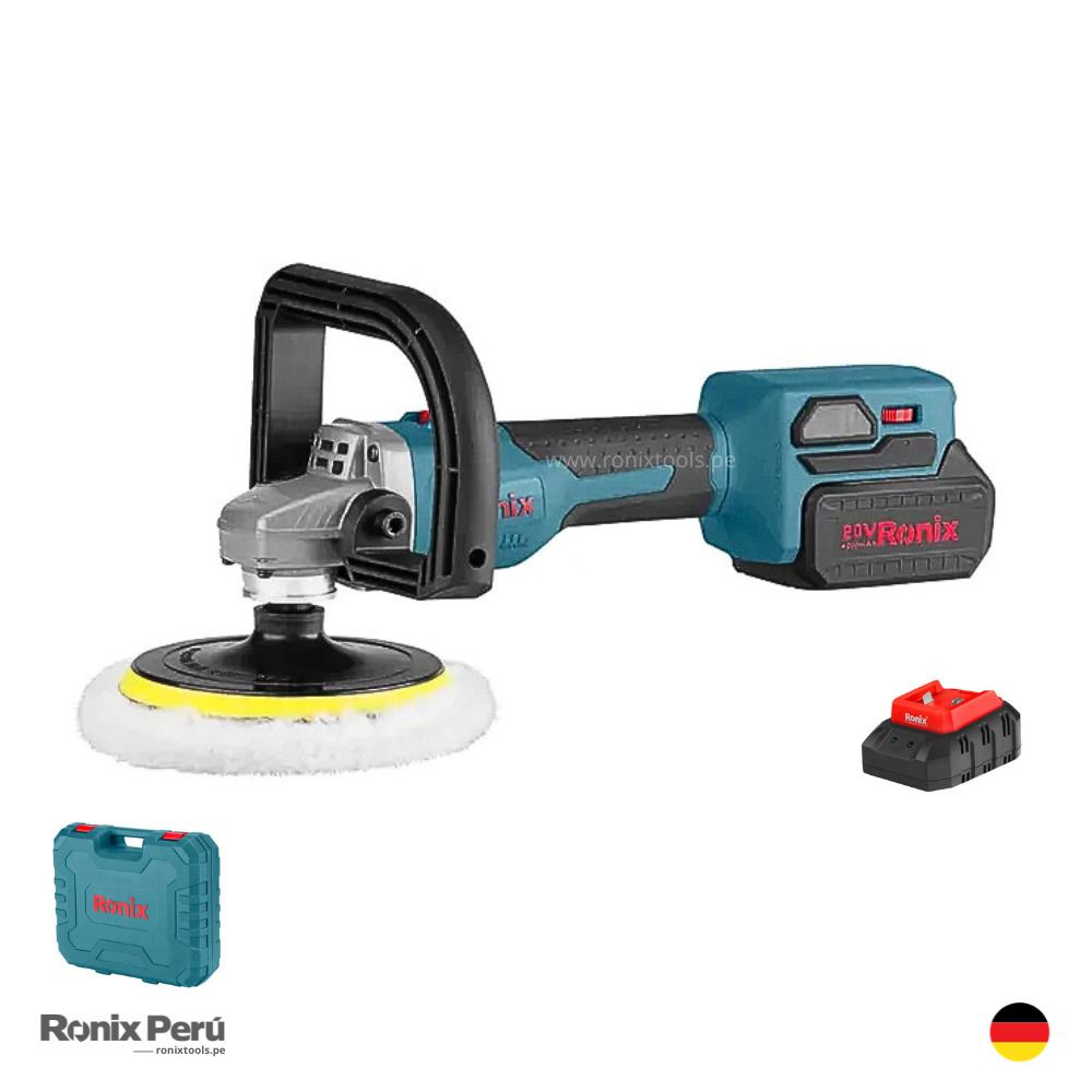 Pulidora Inalámbrica 6″ 1200W Brushless RONIX 8652