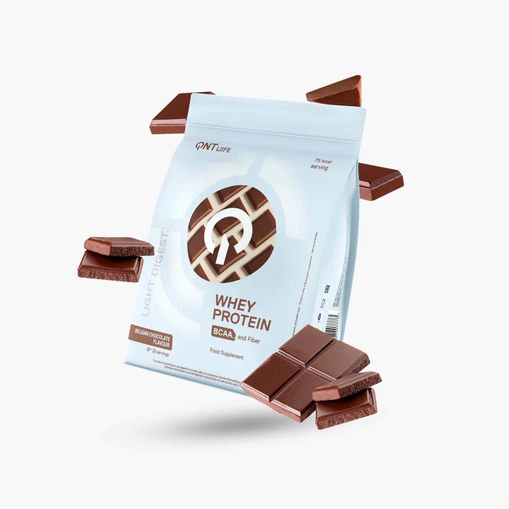 Proteína Light Digest Chocolate Belga 500 gr QNT