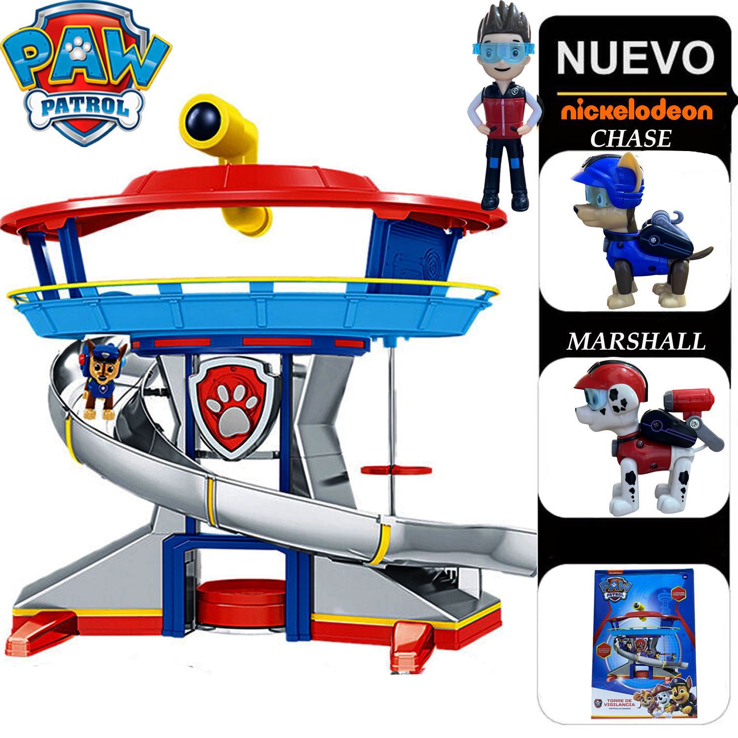 Juguete Torre de Vigilancia Patrulla Canina PAW PATROL