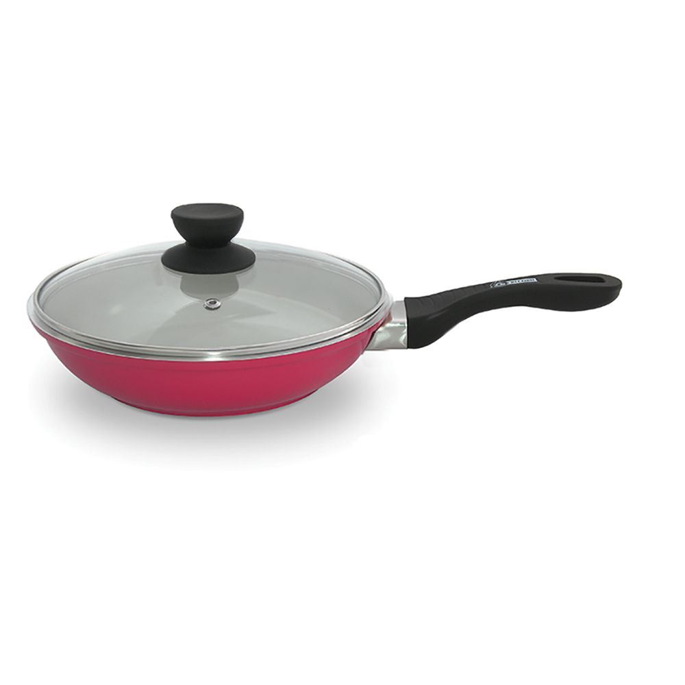 Sartén Cerámica Roja con Tapa N° 20 - 20145152