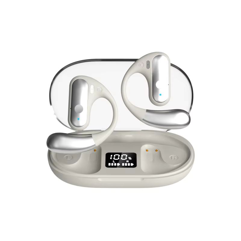 DOQAUS - Audífonos Deportivos Q28 Open-Ear BT 5.3 - Blanco