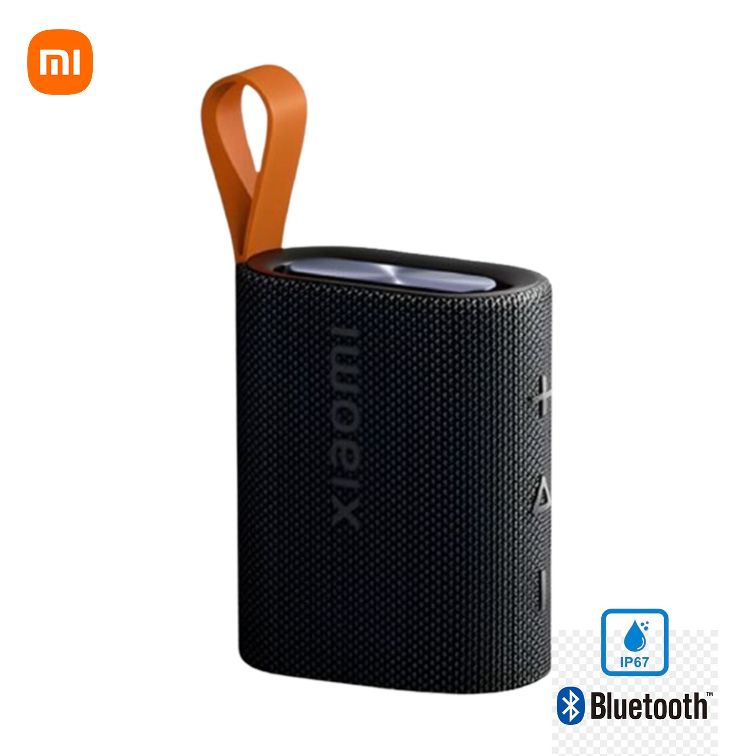 Parlante Portátil Sound Pocket Mdz-37-Db Ip67 Bluetooth 10Hrs Negro