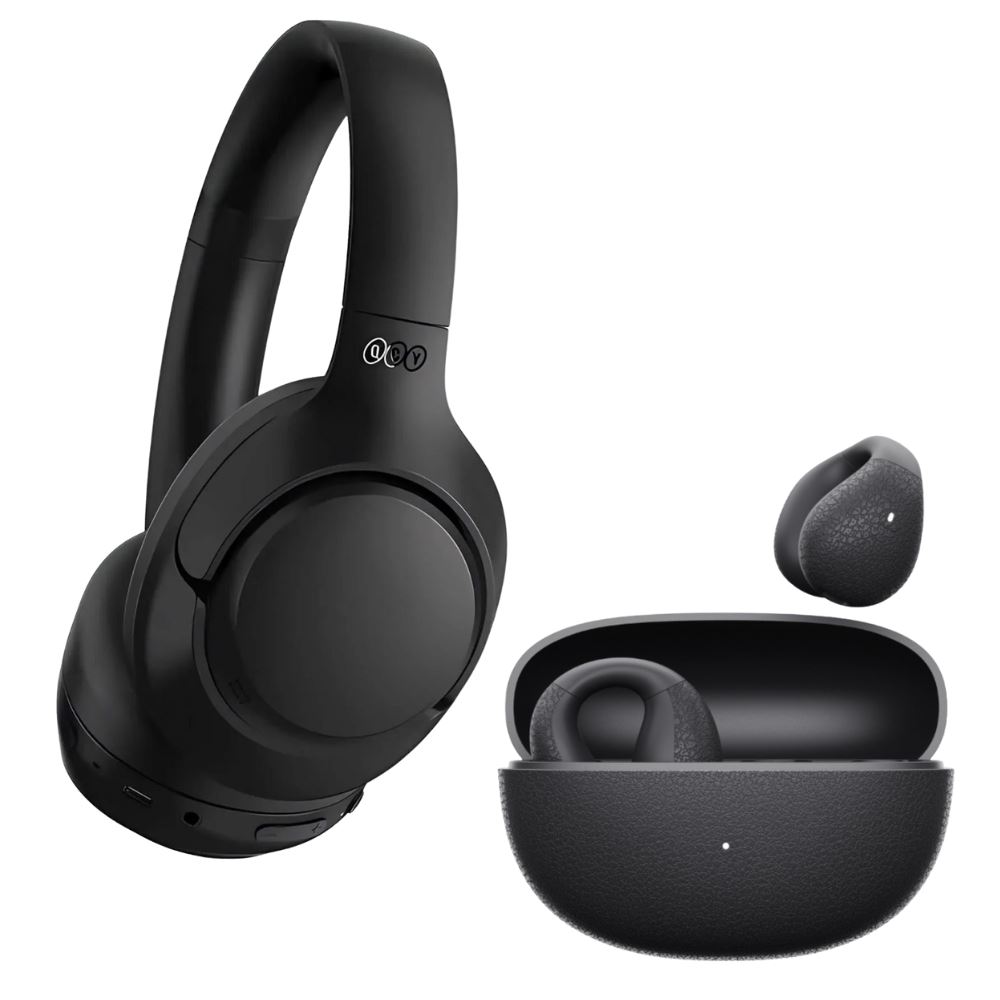 QCY Audífonos H3 + QCY Audífonos Inalámbricos Crossky C10