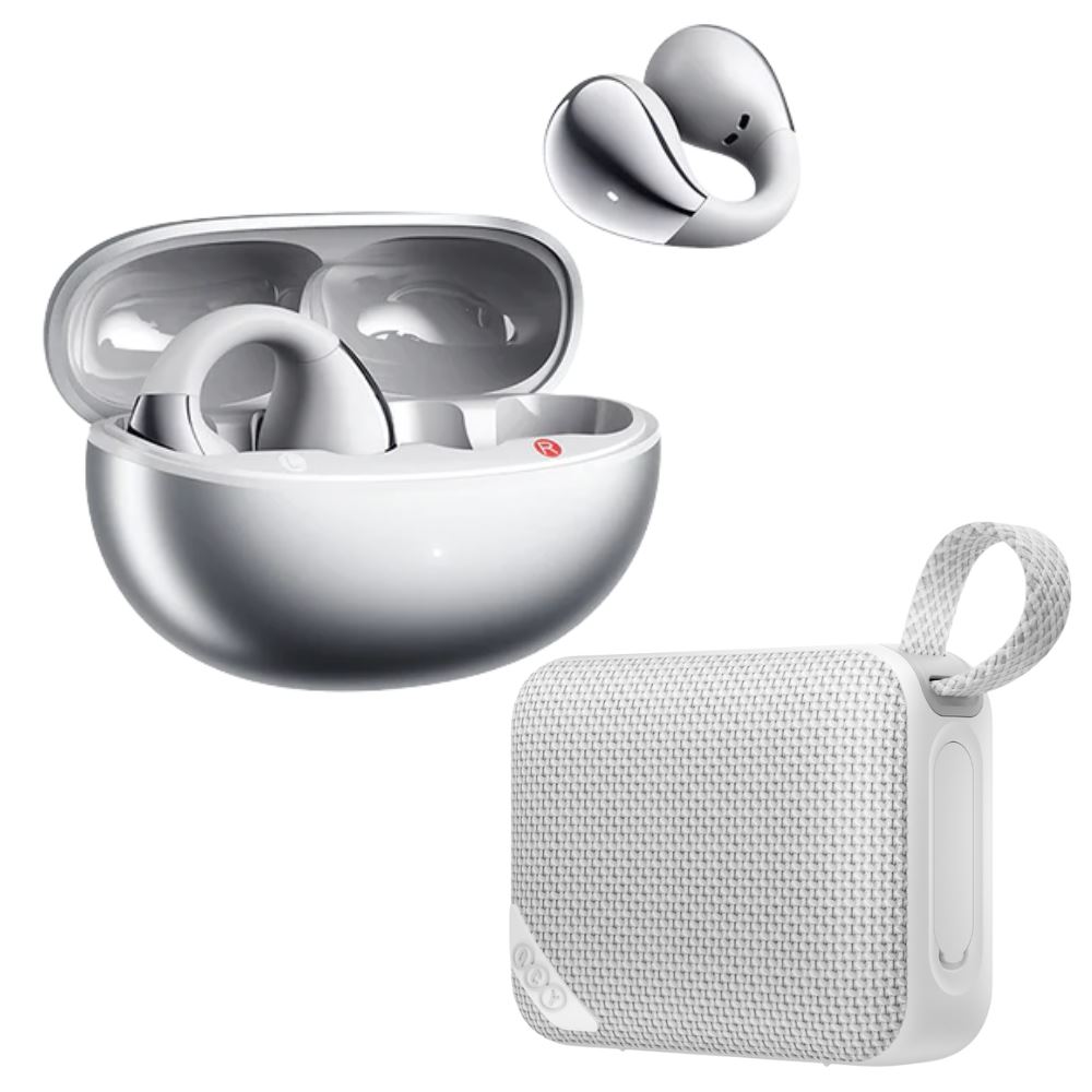 Combo QCY Audífonos Inalámbricos Crossky C30S  + QCY Speaker SP2