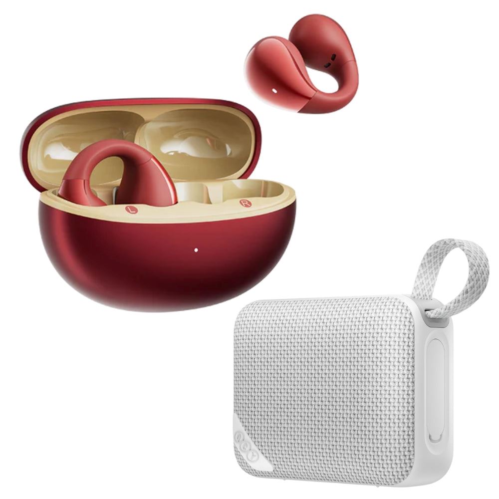 QCY Audífonos Inalámbricos Crossky C30S  + QCY Speaker SP2