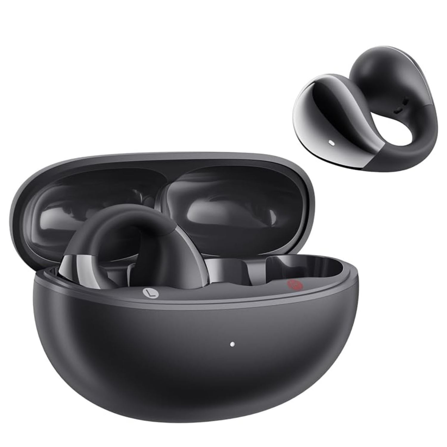 Audífono QCY Crossky C30 Negro 25h Bluetooth micrófono ENC