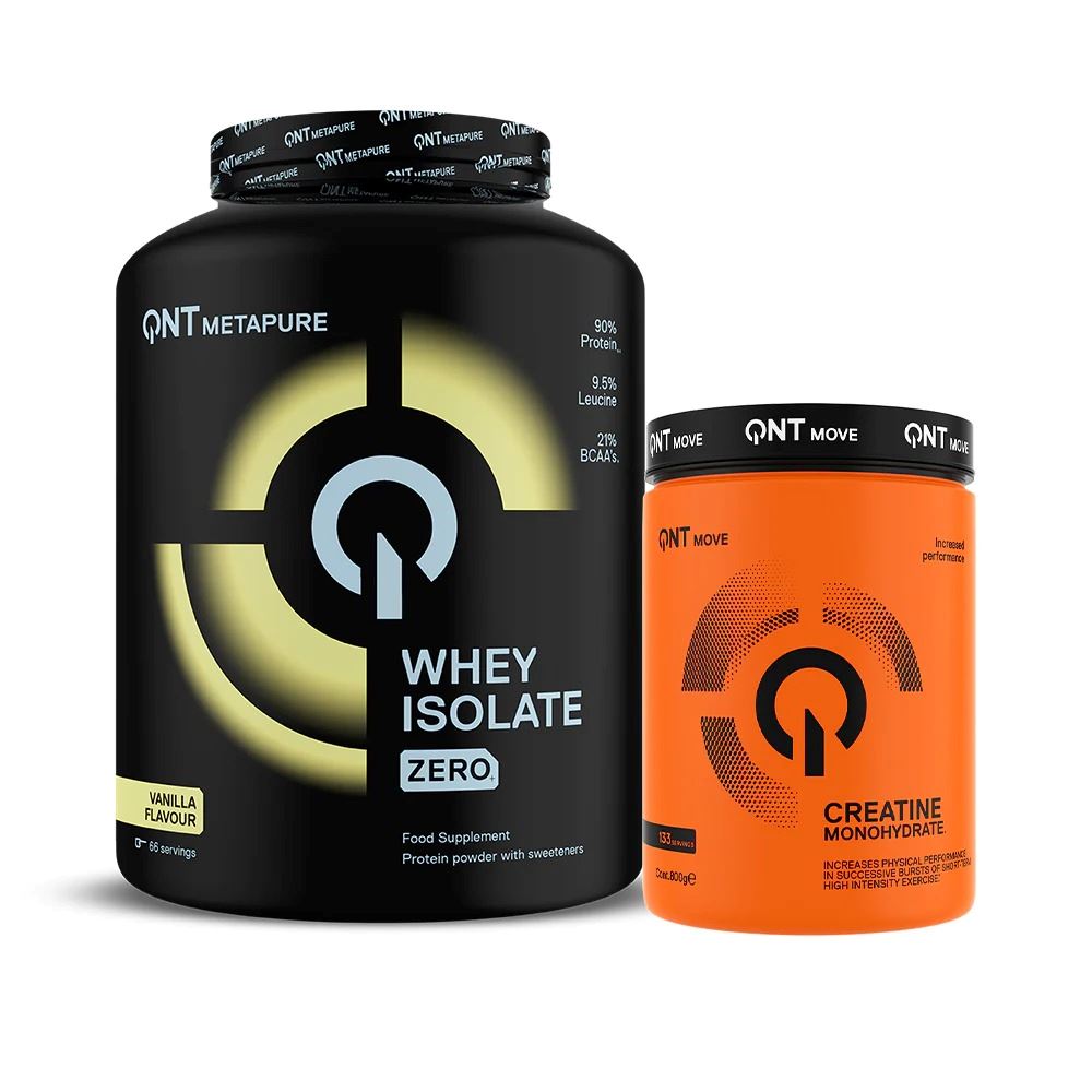 Proteína Isolatada Vaini 4.4lb+ Creatina 800gr QNT