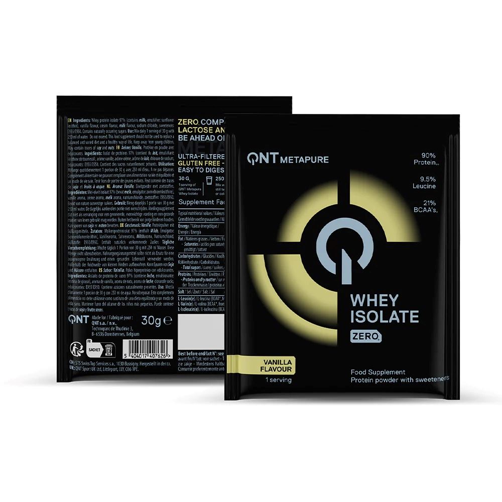 Servicio de Proteina Isolatada Vainilla 30 gr QNT