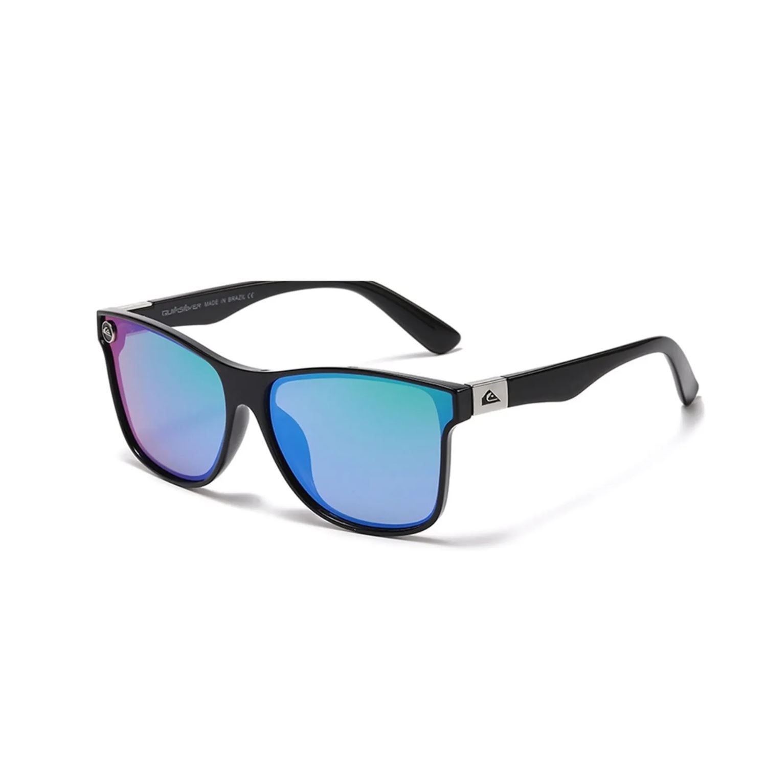 LENTES DE SOL QUIKSILVER DEPORTIVAS OVAL COLOR NEGRO LUNA TORNAZOLADA