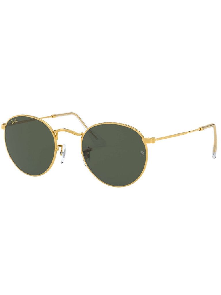 LENTES DE SOL RAYBAN ROUND METAL RB3447 UNISEX/ COLOR: NEGRO VERDE
