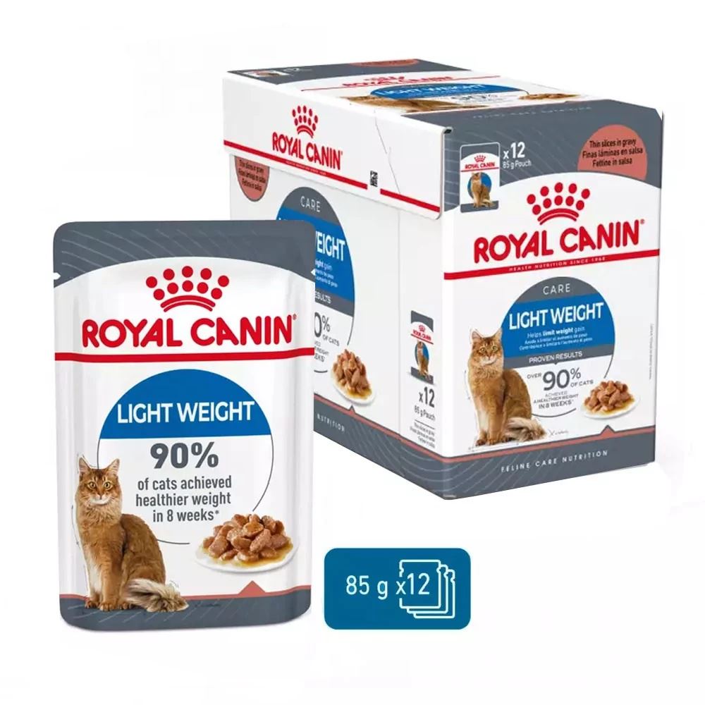 Salsa Royal Canin FCN para Control de Peso en Gatos 12x85gr