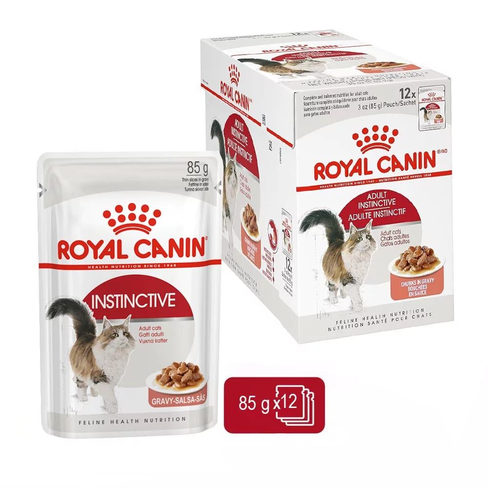 Salsa Royal Canin FHN Instinctive para Gatos Adultos 12x85gr