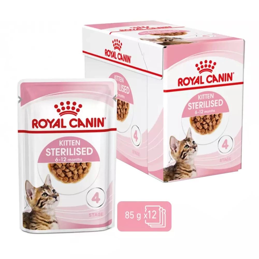 Salsa Royal Canin FHN para Gatitos Esterilizados 12x85gr