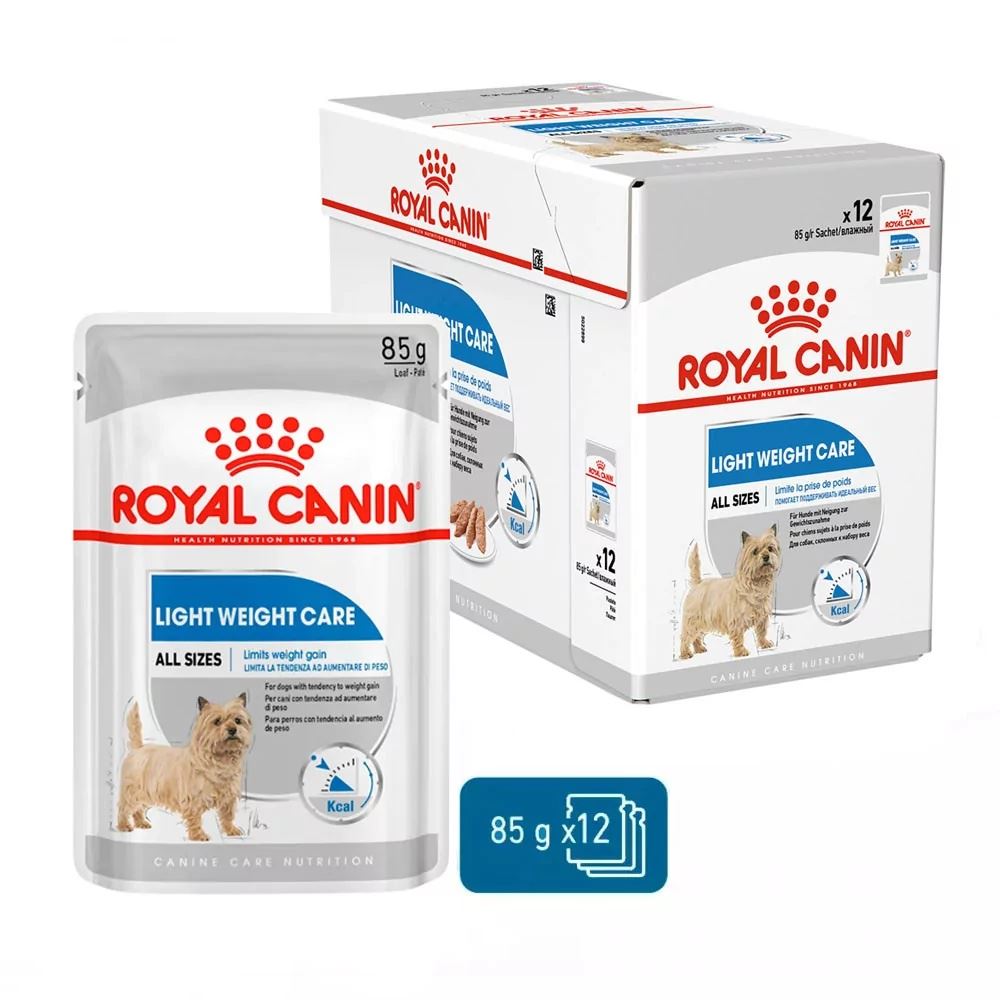 Paté Royal Canin CCN Light Control de Peso en Perros 12x85gr